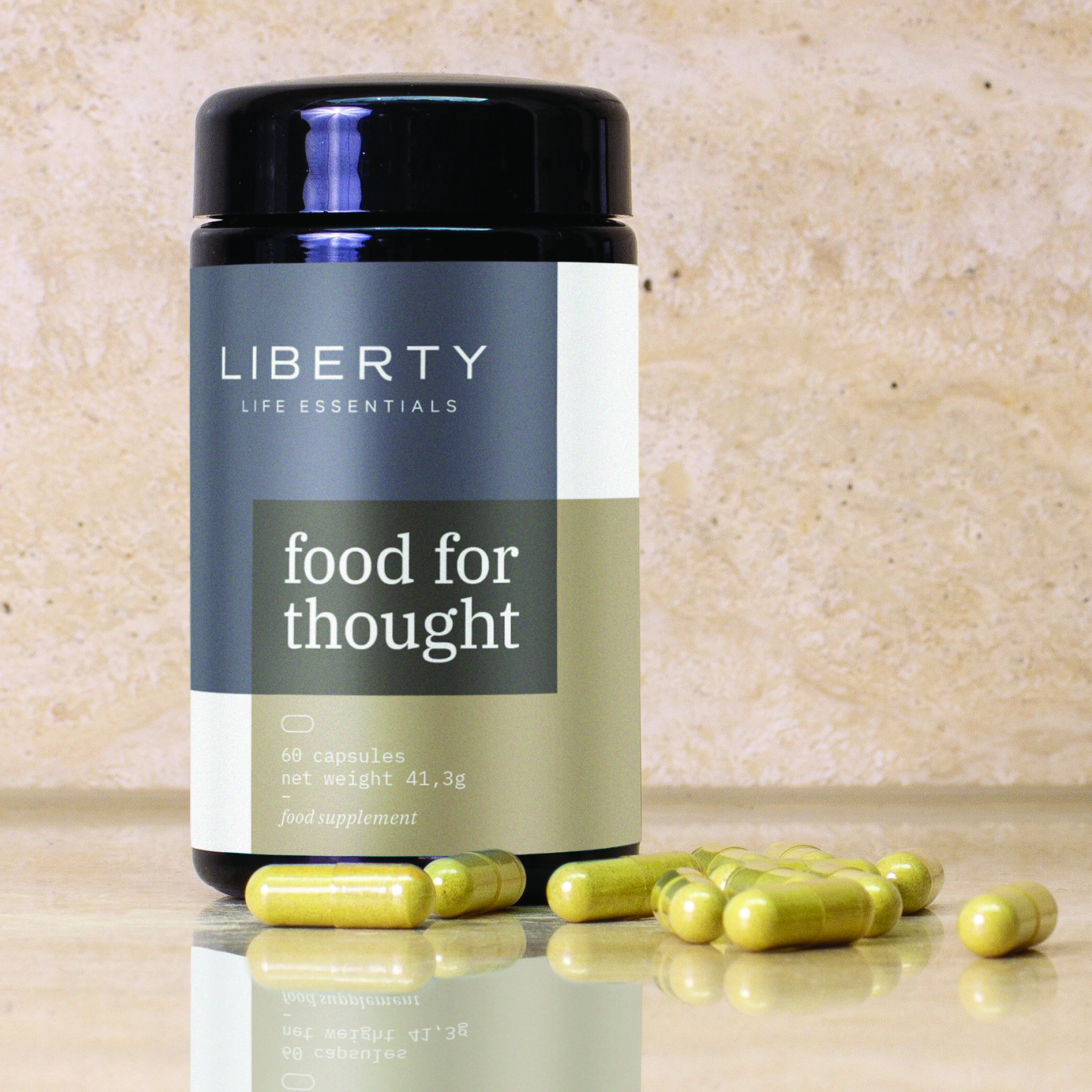 LLE Food For Thought mock-up jar